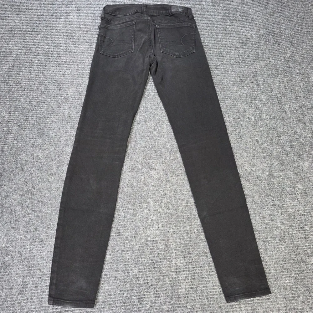American‎ Eagle Super Stretch Jegging Skinny Jeans Women's Size 00 Regular Black